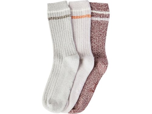 Keds 3 Pk Crew Boot Socks Sokken Dames Lichtpaars | BE-84128