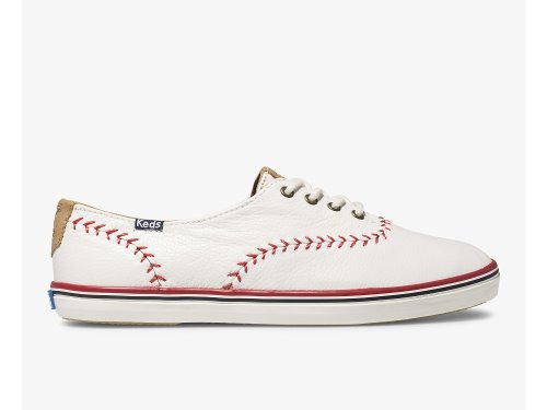 Keds Champion Pennant Leren Schoenen Leer Dames Room | BE-02894