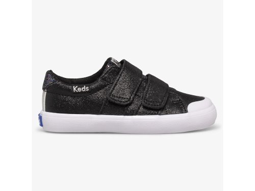 Keds Courtney HL Slip On Sneakers Meisjes Zwart | BE-69951
