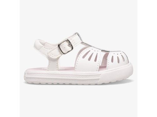 Keds Daphne Butterfly Leren Sandalen Meisjes Wit | BE-85105