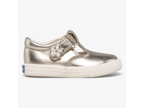 Keds Daphne Slip On Sneakers Meisjes Goud | BE-71017
