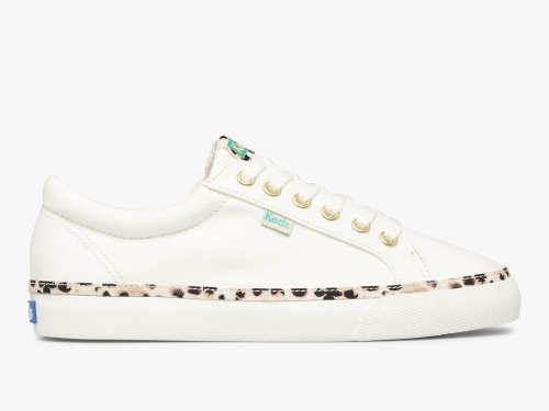 Keds Jump Kick Leopard Pop Canvas Veterschoenen Dames Room | BE-67971