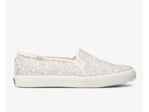 Keds Kate Spade New York Double Decker Glitter Slip On Sneakers Dames Room | BE-91242