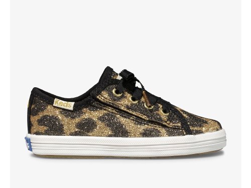 Keds Kate Spade New York Kickstart Jr. Glitter Leopard Sneakers Meisjes Leopard | BE-16300