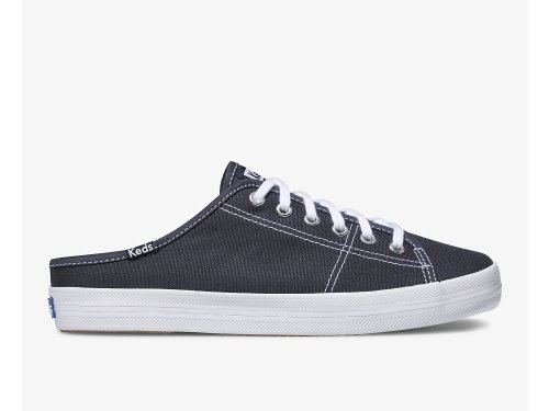 Keds Kickstart Mule Canvas Tennisschoenen Dames Donkerblauw | BE-96926