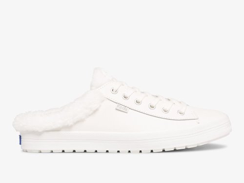 Keds Kickstart TRX Mule Leren Schoenen Leer Dames Wit | BE-14430