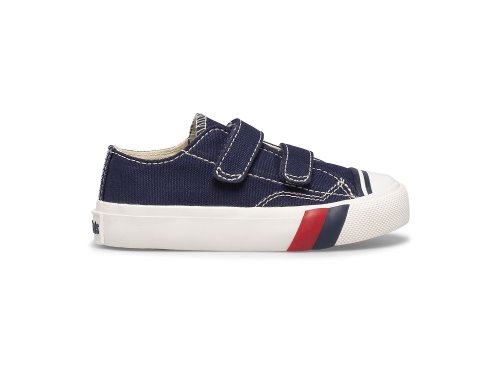 Keds Royal Lo HL Slip On Sneakers Jongens Donkerblauw | BE-73893