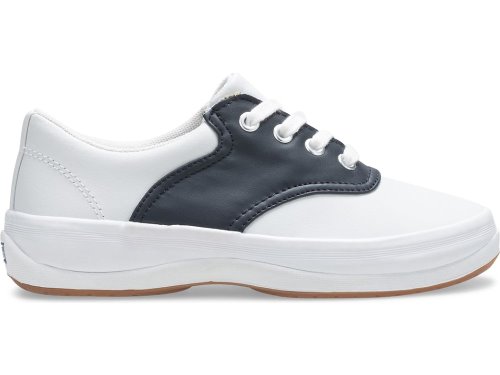 Keds School Days Sneaker Sneakers Meisjes Wit Donkerblauw | BE-43074