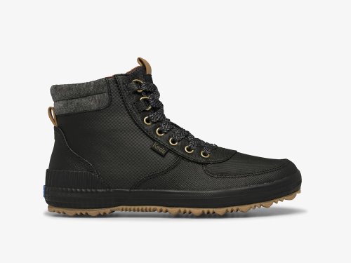 Keds Scout Boot III Water Resistant Canvas w/ Thinsulate™ Laarzen Dames Zwart | BE-86728