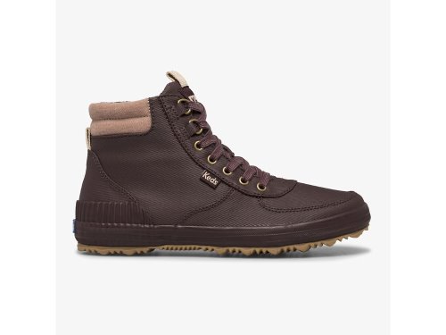 Keds Scout Boot III Water Resistant Twill Laarzen Dames Bordeaux | BE-13175