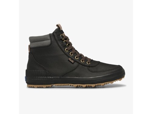 Keds Scout Boot III Water Resistant Twill Laarzen Dames Zwart | BE-97348