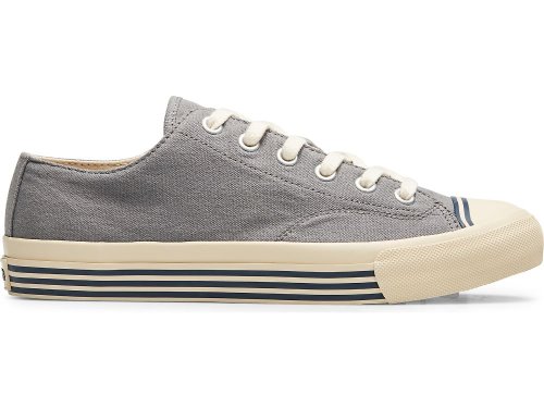 Keds Super Canvas Sneakers Heren Grijs | BE-66269