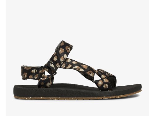 Keds Trio Eco Sandal with Tencel™ Sandalen Dames Leopard | BE-92783