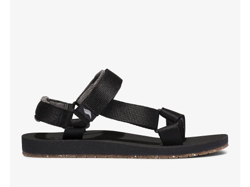 Keds Trio Eco Sandal with Tencel™ Slip On Sneakers Dames Zwart | BE-15209
